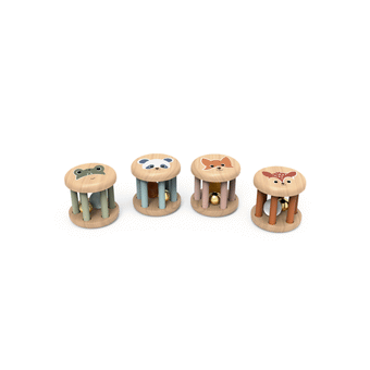 Speedy Monkey Roller Rattles