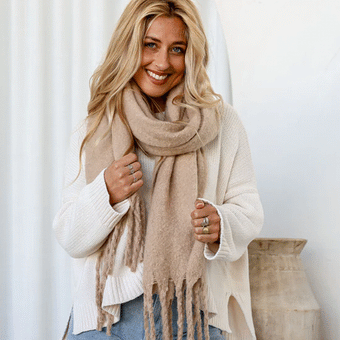 Ha Naturally Distributors NZ Cosy Knit Scarf