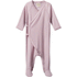 Nature Baby Merino Kimono Stretch & Grow Pointelle - Lilac