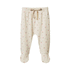 Nature Baby Footed Rompers Pointelle - Posey Blossom Print