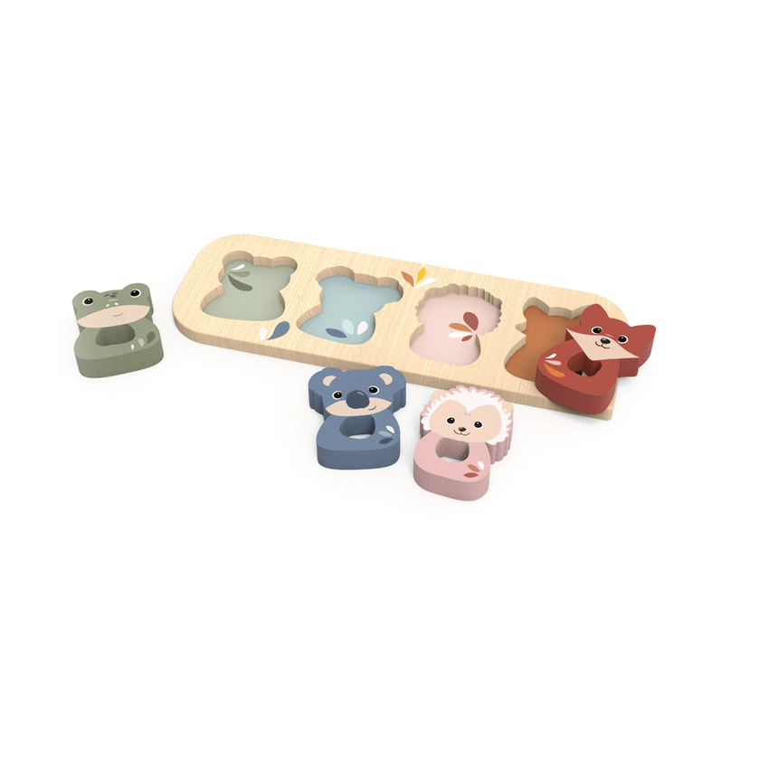 Speedy Monkey Animals Puzzle