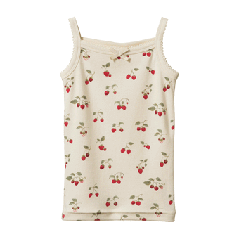 Nature Baby Camisole - Strawberry Blush Print