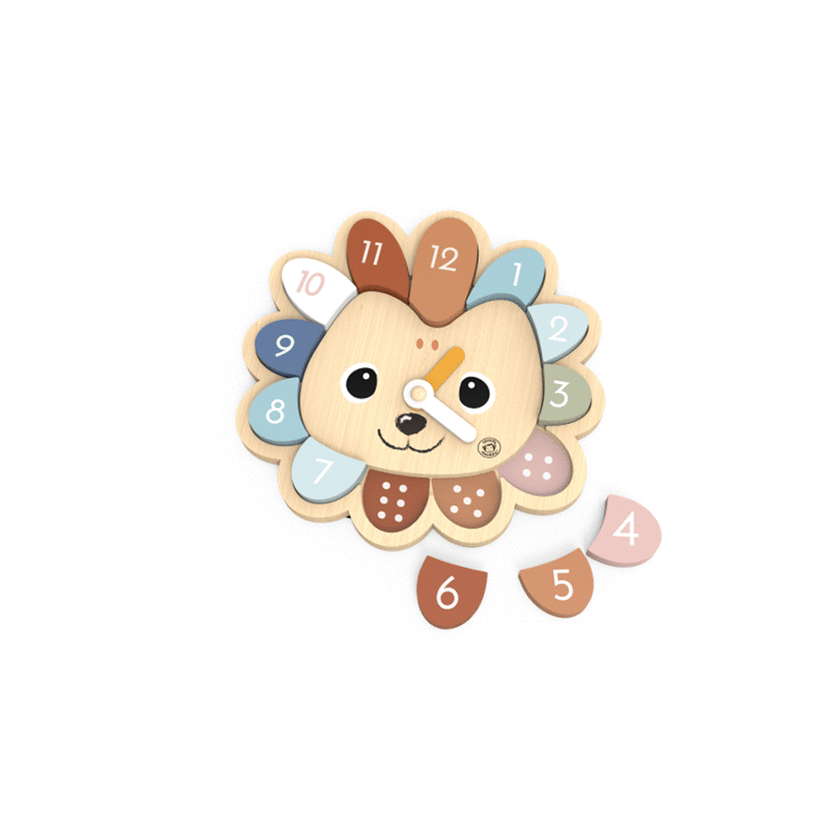 Speedy Monkey Educational Clock - Hedgehog