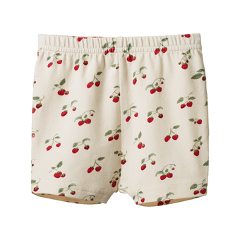 Nature Baby Selby Shorts - Strawberry Blush Print
