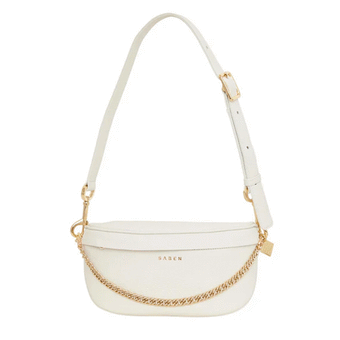 Saben  Cleo Crossbody Bag - White