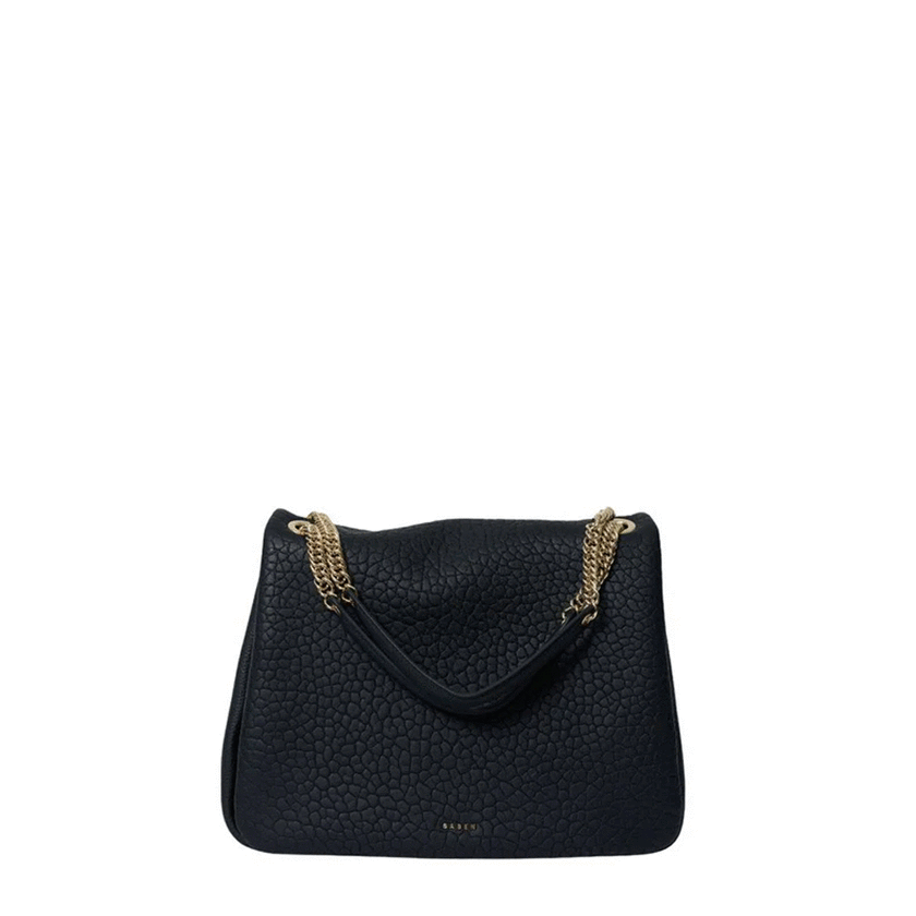 Saben Florence Shoulder Bag - Black Bubble