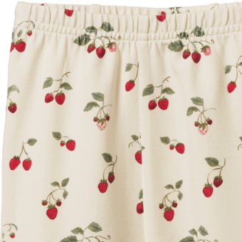 Nature Baby Leggings - Strawberry Blush Print