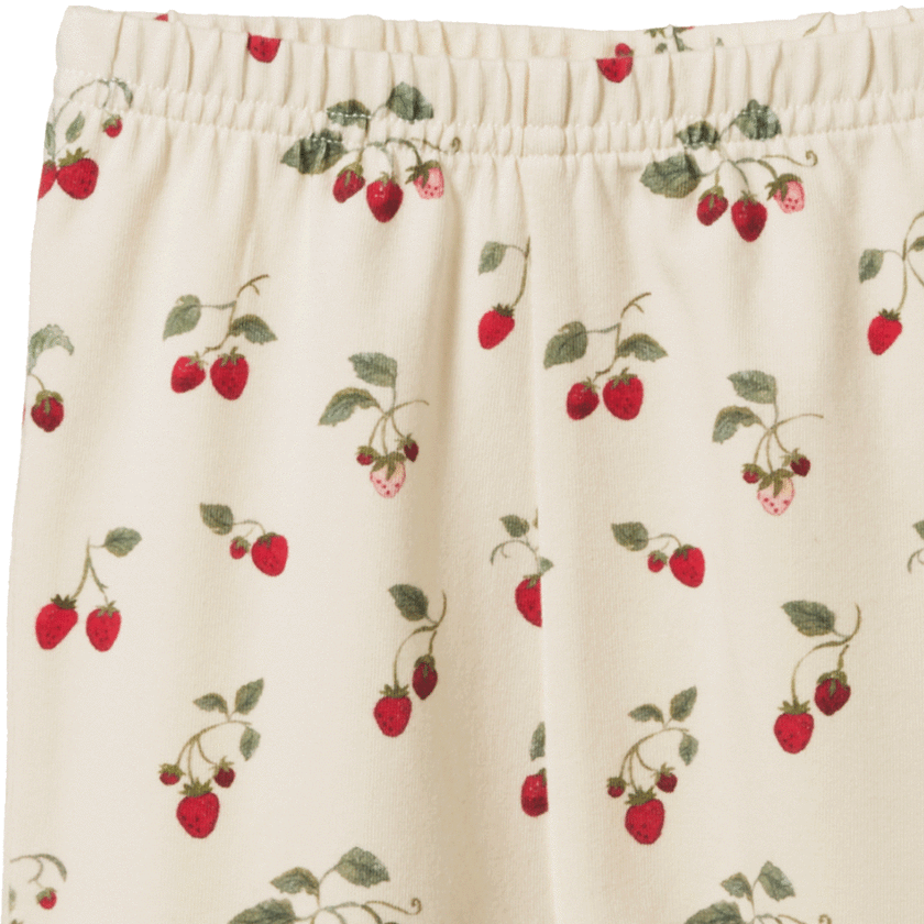 Nature Baby Leggings - Strawberry Blush Print
