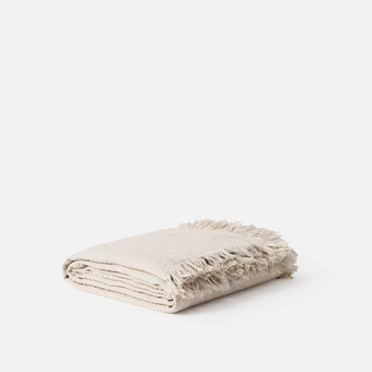 Citta Resort Linen Bedspread - Oat K/SK 260x245cm