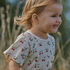 Nature Baby Faye Tee - Strawberry Blush Print