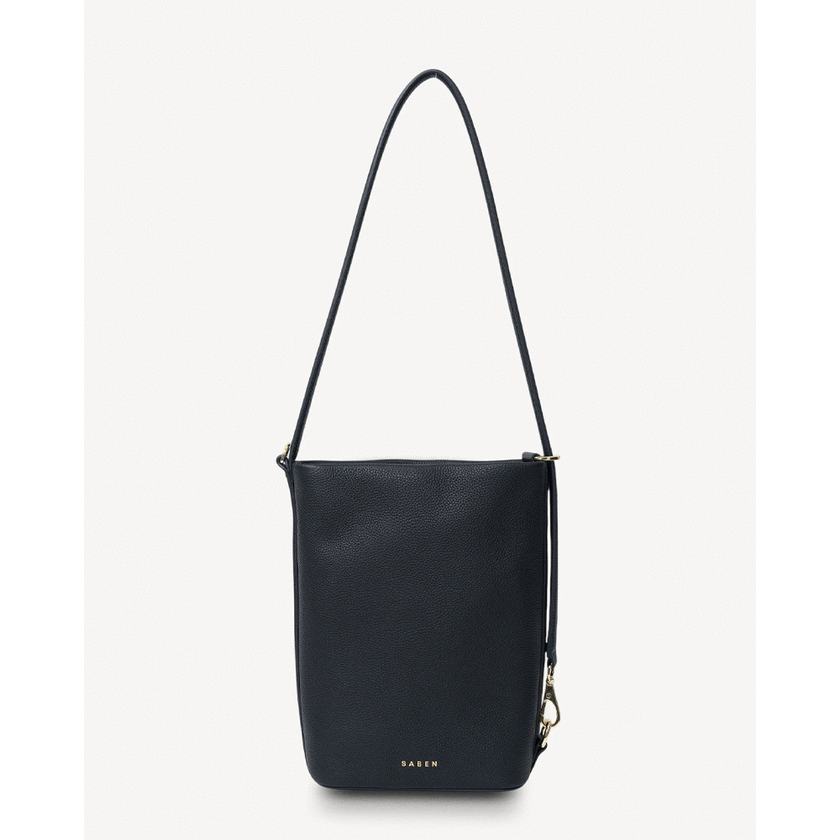 Saben Jojo Shoulder Bag - Black Pebble
