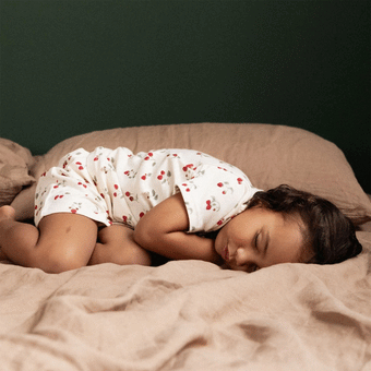 Nature Baby Shortie Pyjama Set - Strawberry Blush Print