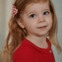 Nature Baby Bow Hair Clips 2 Pack - Red Check