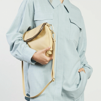 Saben Fifi Crossbody - Raffia