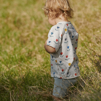 Nature Baby Selby Waffle Shorts - Star Dew