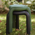 Citta Piccolo Stool - Dark Green 41x41x44cmh