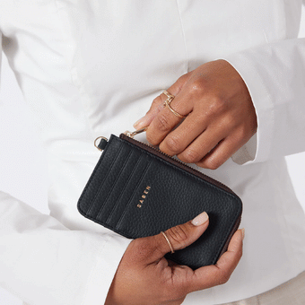Saben Winona Card Holder - Black