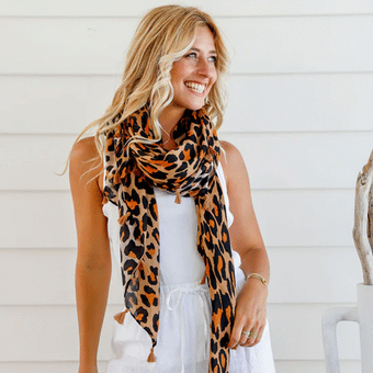 Ha Naturally Distributors NZ Wild Spot Scarf