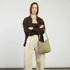 Saben Rosie Shoulder Bag - Eucalyptus Pebble