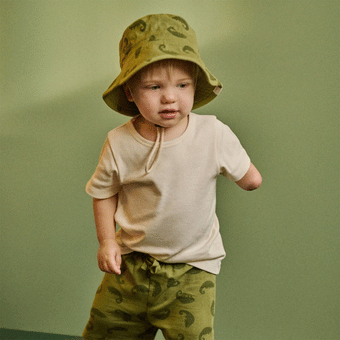 Nature Baby River Tee - Natural