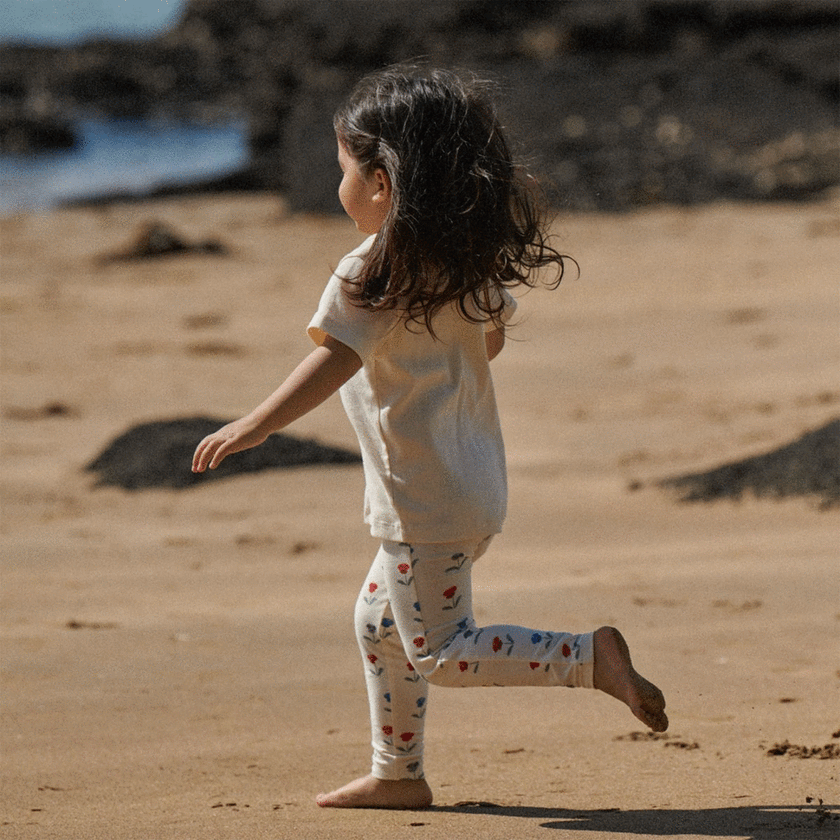 Nature Baby Leggings - Delphine Blooms Print