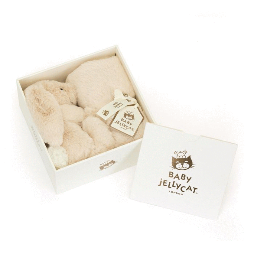 Jellycat Bashful Luxe Bunny Willow Soother 15x34x34cm