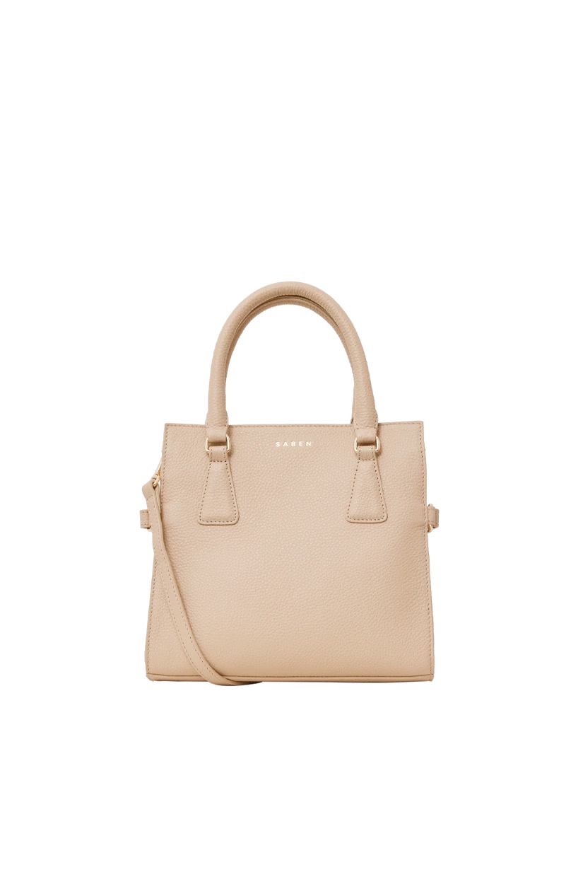 Saben Beau Crossbody with Handles Biscotti