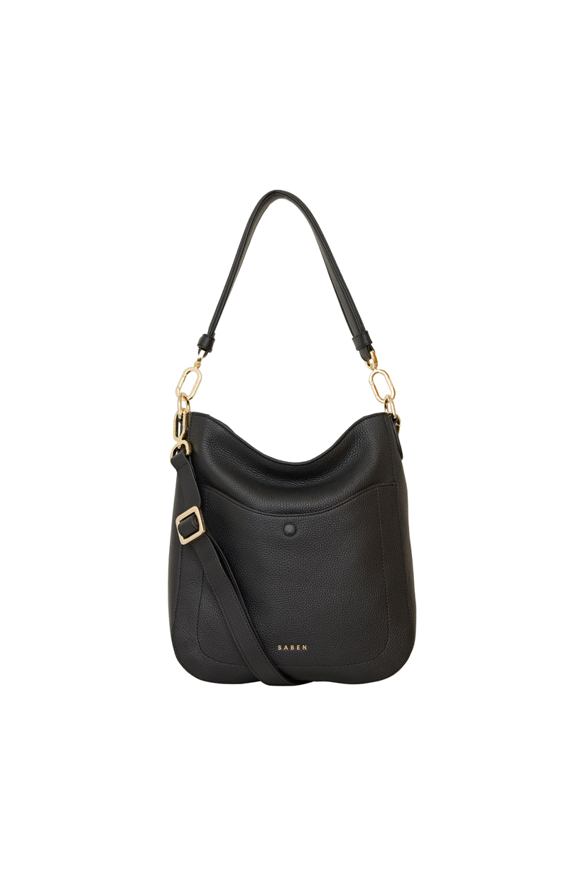 Saben Rebe Shoulder Bag - Black