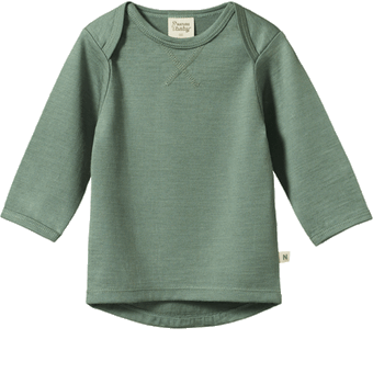 Nature Baby Merino Essential Tee - Nettle
