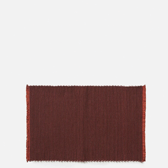 Citta Albers Placemat - Mulberry/Brick