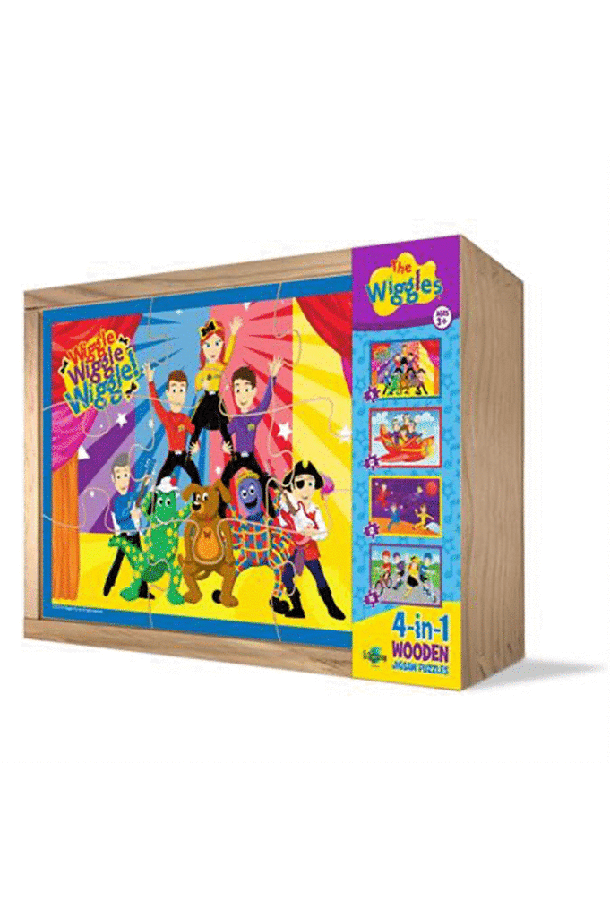 Wiggles 4-in1 Wooden Jigsaw Puzzle