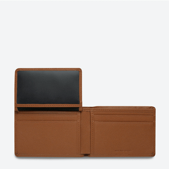 Status Anxiety Jonah Wallet - Camel