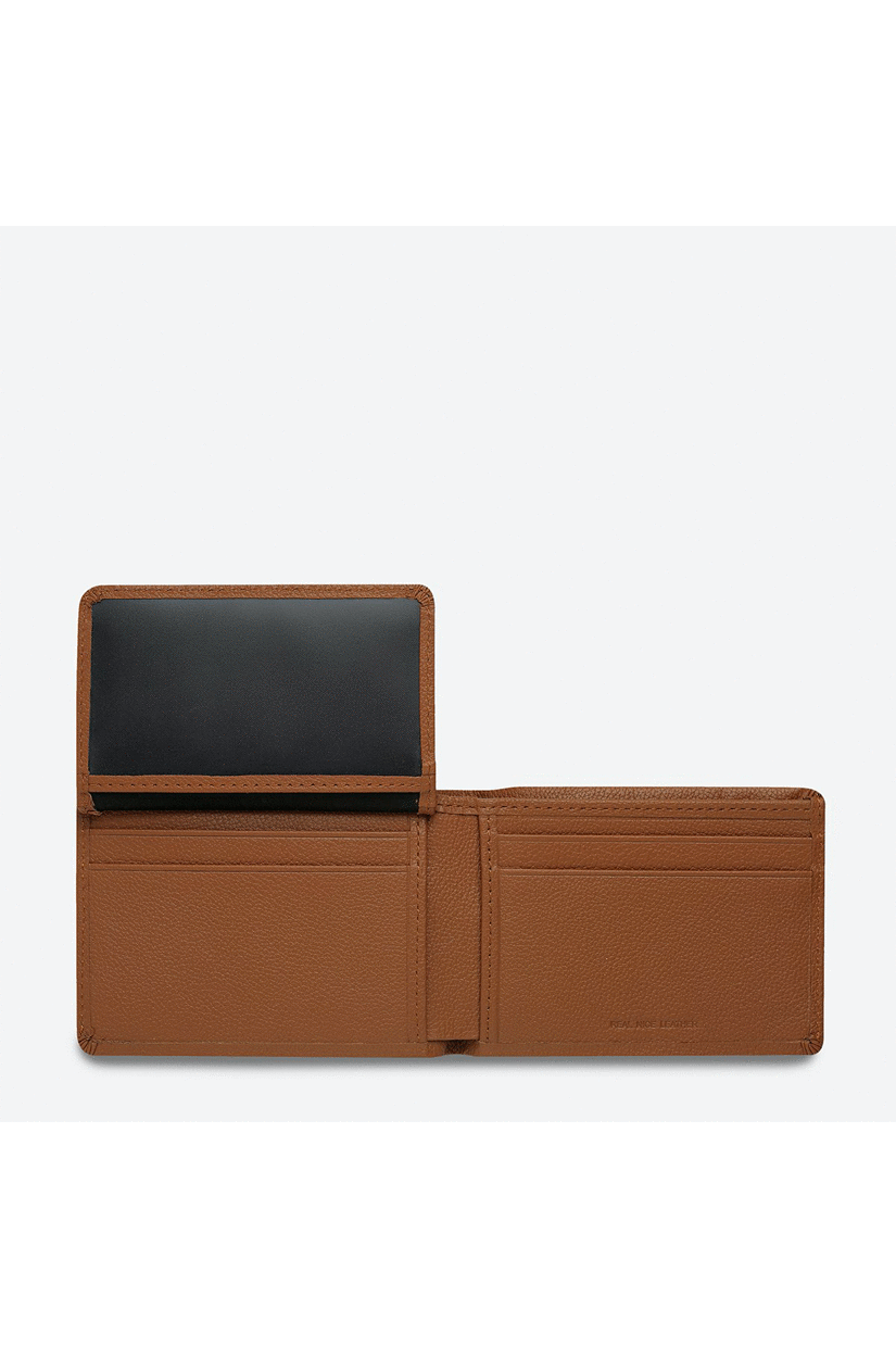 Status Anxiety Jonah Wallet - Camel