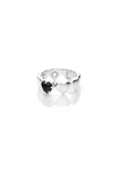 Stolen Girlfriend Band of Hearts Ring - Onyx