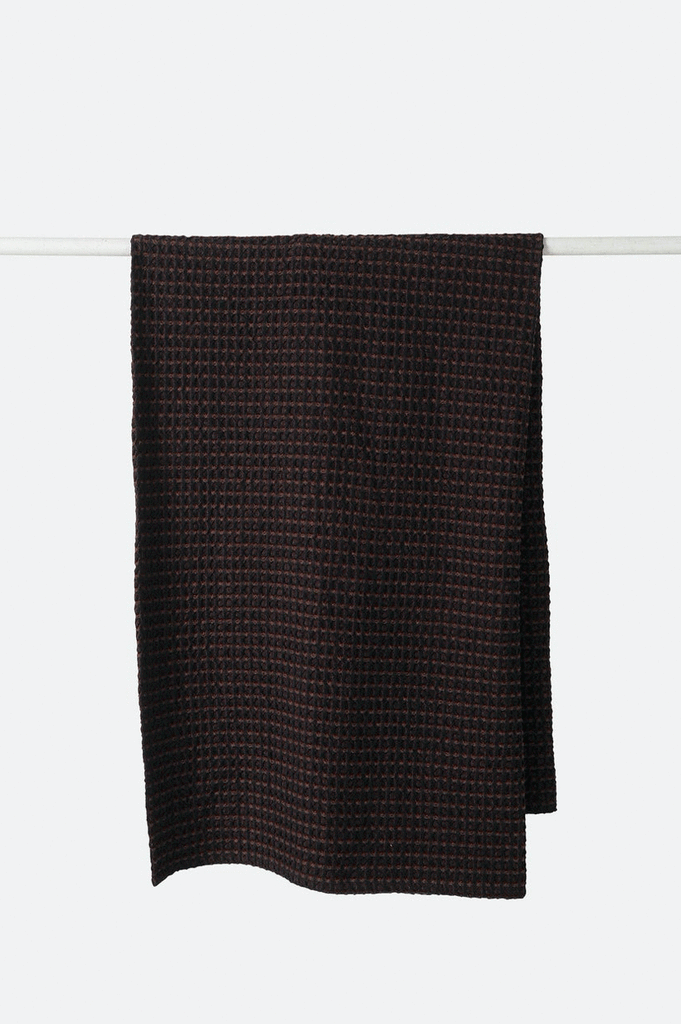 Citta Aalto Bath Towel Midnight/Mahogany 80x150cm