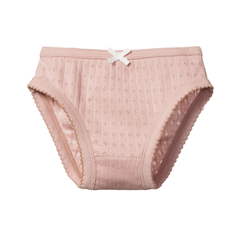 Nature Baby Knickers Pointelle - Rose Bud