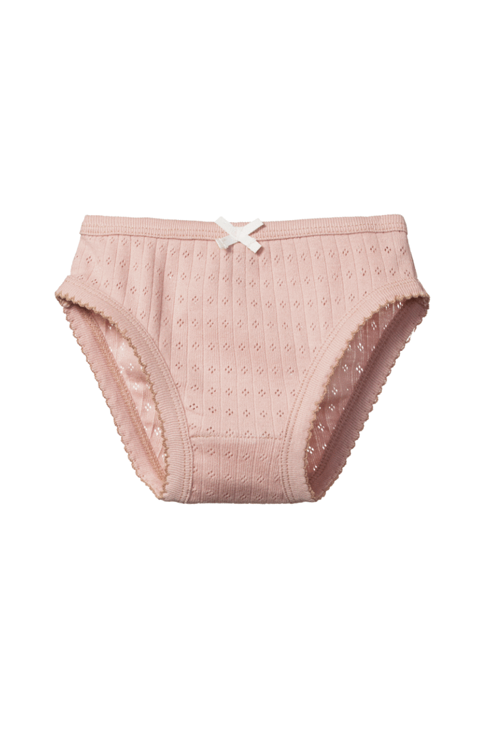 Nature Baby Knickers Pointelle - Rose Bud