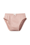 Nature Baby Knickers Pointelle - Rose Bud