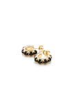 Stolen Girlfriend Halo Cluster Earrings - Gold Plated