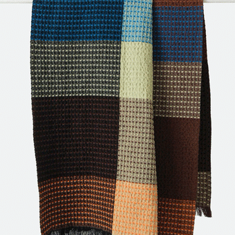 Citta Cabin Towel - Midnight/Multi 90x150cm