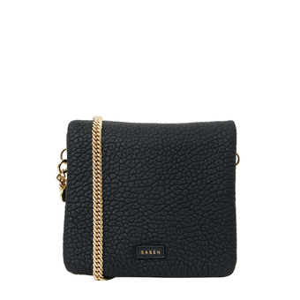 Saben Fox Crossbody Bag - Black Bubble