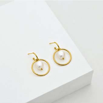 Linda Tahija Convertible Pearl Earrings