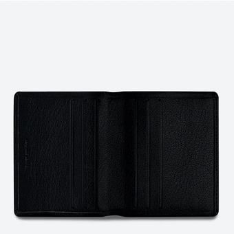 Status Anxiety Lennen Wallet - Black