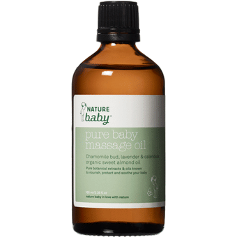 Nature Baby Pure Massage Oil - 100ml