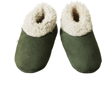 Nature Baby Lambskin Booties NU - Thyme