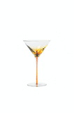 Broste Amber Martini Glass