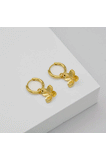 Linda Tahija Hydranger Max Hoop Earrings - Gold