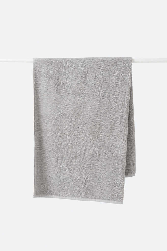 Citta Classic Cotton Bath Towel - Grey 80x150cm