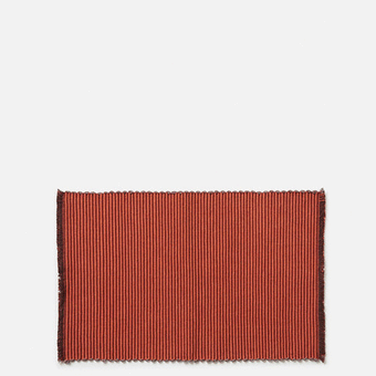 Citta Albers Placemat - Mulberry/Brick