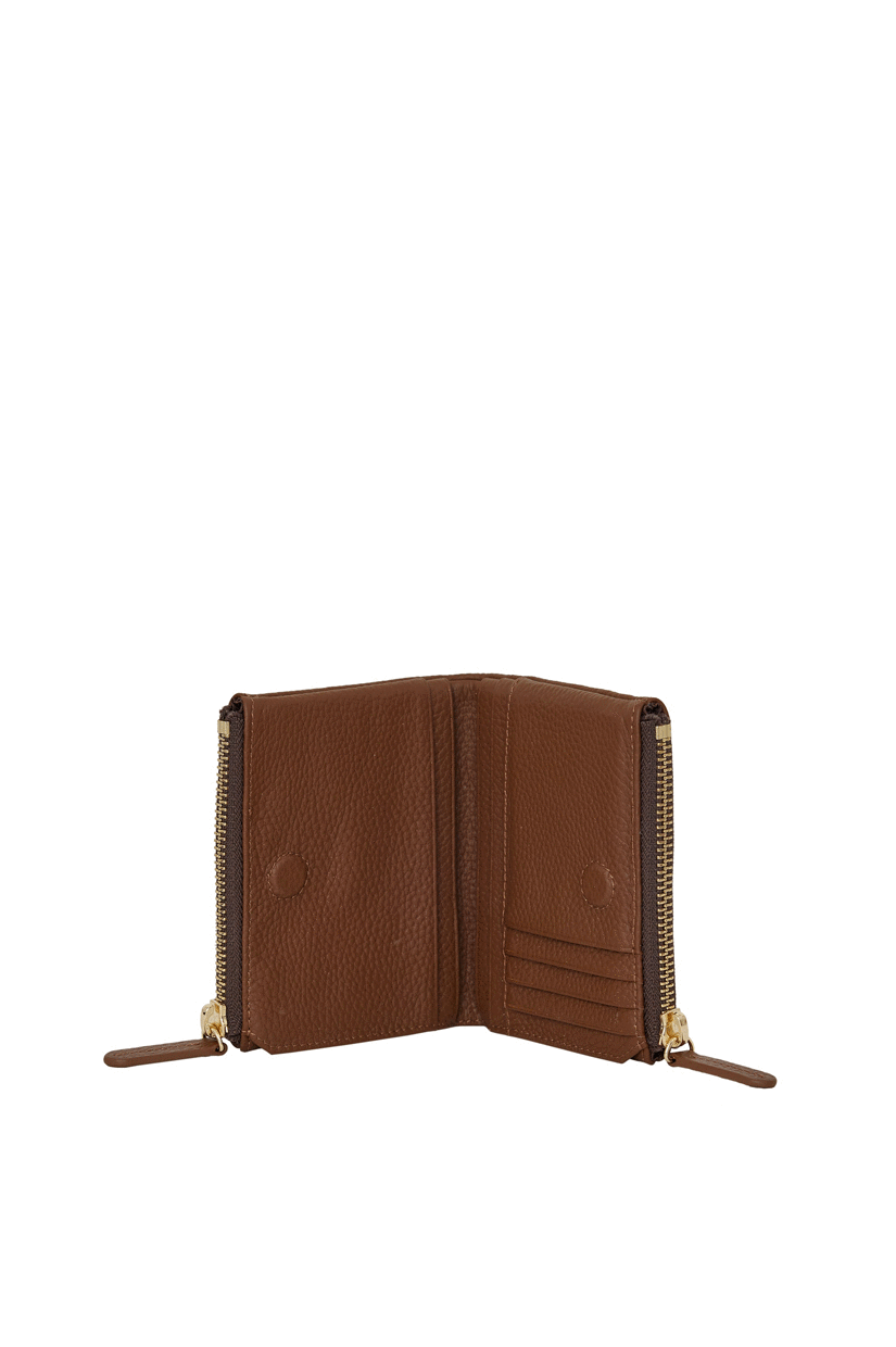 Saben Delilah Wallet - Brownstone